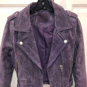 Purple Suede Jacket